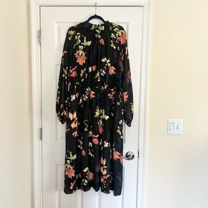 NWT Floral Midi Dress